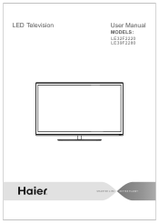 Haier LE39F2280 User Manual