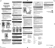 Oregon Scientific THT312 User Manual