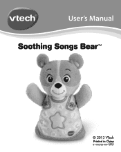 Vtech Soothing Songs Bear User Manual