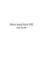 Acer Altos easyStore M2 User Manual