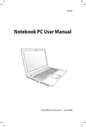 Asus UL50AT-X1 User Manual