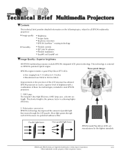 Epson 710C Technical Brief (Multimedia Projectors)