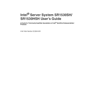 Intel SR1530SH User Guide