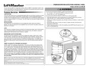 LiftMaster 881LM Instructions