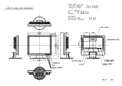 NEC AS171-BK AS171-BK : mechanical drawing