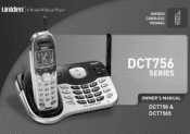 Uniden DCT756 English Owners Manual