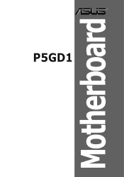 Asus P5GD1 P5GD1 User's Manual English Version E1745