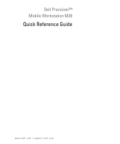 Dell Precision M20 Quick Reference Guide