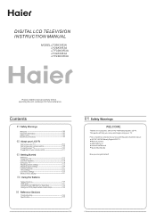Haier LY26R3A User Manual