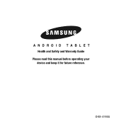 Samsung SM-T807A Legal Att Tab S Sm-t807a Kk English Health And Safety Guide Ver.kk_f1 (English(north America))