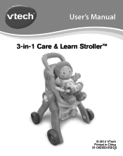 Vtech Baby Amaze 3-in-1 Care & Learn Stroller User Manual