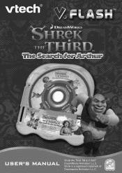 Vtech V.Flash: Shrek 3TM The Search for Arthur User Manual