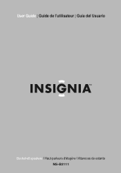 Insignia Ns-B2111 User Manual (English)