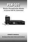 Nady PEM-500 Manual