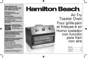 Hamilton Beach 31222 Use and Care Manual