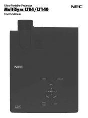 NEC LT140 User Manual