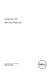 Dell Inspiron 20 3043 Service Manual