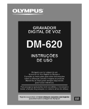 Olympus DM-620 DM-620 Instru败s de Uso (Portugu鱠? Brazilian)