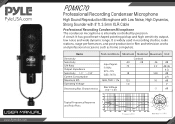 Pyle PDMIC70 Instruction Manual