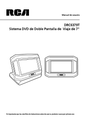 RCA DRC6379T DRC6379T Product Manual-Spanish