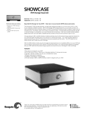Seagate ST31000SCA109-RK Seagate Showcase™ Data Sheet