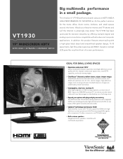 ViewSonic VT1930 VT1930 Datasheet