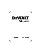 Dewalt DCB100 User Guide