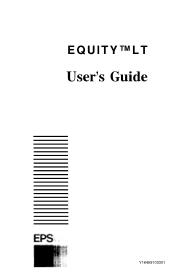 Epson Equity LT User Manual