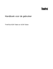 Lenovo ThinkPad X230i (Dutch) User Guide