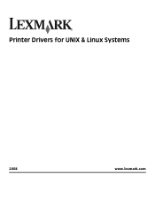 Lexmark Optra S 1250 Print Drivers for UNIX and LINUX Systems