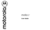 Motorola moto z4 - Verizon User Guide