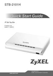 ZyXEL STB-2101H Quick Start Guide