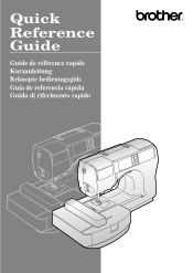 Brother International SE-270D Quick Setup Guide - English