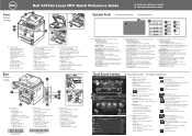 Dell 2355dn Multifunction Mono Laser Printer Quick Reference Guide