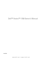 Dell Vostro 1700 Owner's Manual