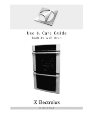 Electrolux EW30EW65GB Use and Care Manual