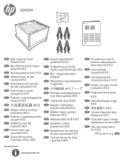 HP Color LaserJet Enterprise MFP 6800 High Capacity Input Feeder HCI Installation Guide