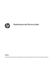 HP EliteBook 655 Maintenance and Service Guide