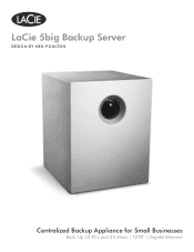Lacie 5big Backup Server Datasheet