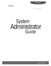 Xerox 5550N System Administrator Guide