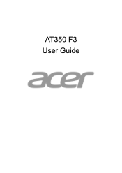 Acer AT350 F3 User Manual