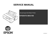 Epson 890N Service Manual