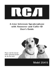 RCA 25415RE3 User's Guide