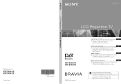 Sony KDF-E42A11E Operating Instructions