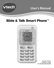 Vtech Slide & Talk Smart Phone User Manual