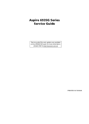 Acer Aspire 6935G Service Guide