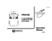 Audiovox PROVE8 Operation Manual