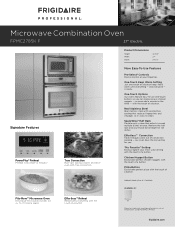 Frigidaire FPMC2785KF Product Specifications Sheet (English)