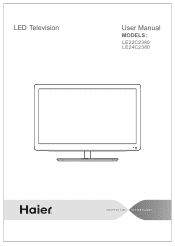 Haier LE24C2380 User Manual
