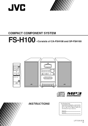 JVC FS-H100 Instruction Manual